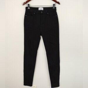 DUER Performance Denim High Rise Skinny Black Size 28